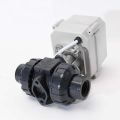 Elektrik Motorlu 2 Yollu PVC Küresel Vana