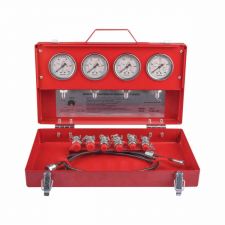 Alttan çıkışlı basınç test cihazı