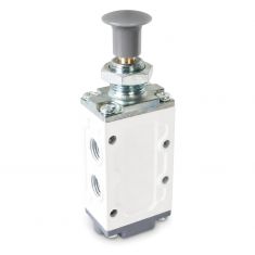 HB-5200 1/4" 5/2 Çekmeli El Kumandalı Valf