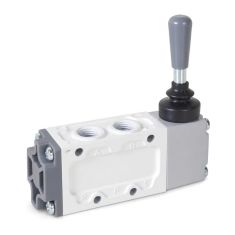 HB-5201-1 1/4" 5/2 Kol-Kol Kumandalı Yan Valf