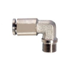 Yağlama için Metal Sabit Dirsek (Konik)