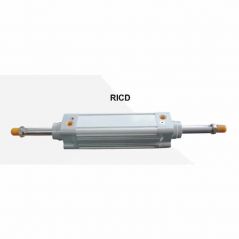Aluminum Body Magnetic Cushion Double Shaft Cylinder