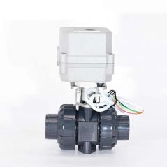 Elektrik Motorlu 2 Yollu PVC Küresel Vana Tonheflow
