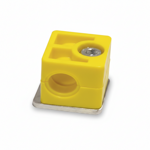 plastik tek lamalı boru kelepçesi