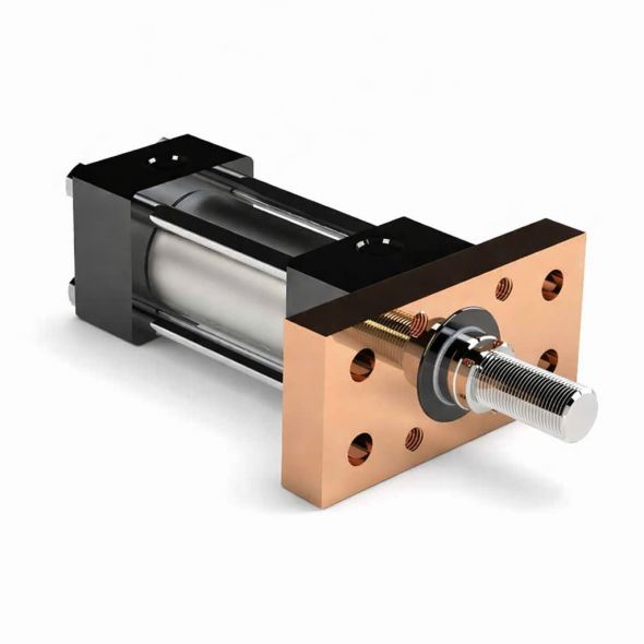 KHSC 02 Serisi Kare Kapaklı Hidrolik Silindir