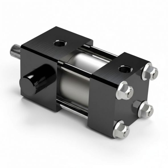 KMT1 01 Serisi Kare Kapaklı Boynuzlu Hidrolik Silindir