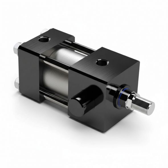 KMT1 01 Serisi Kare Kapaklı Boynuzlu Hidrolik Silindir