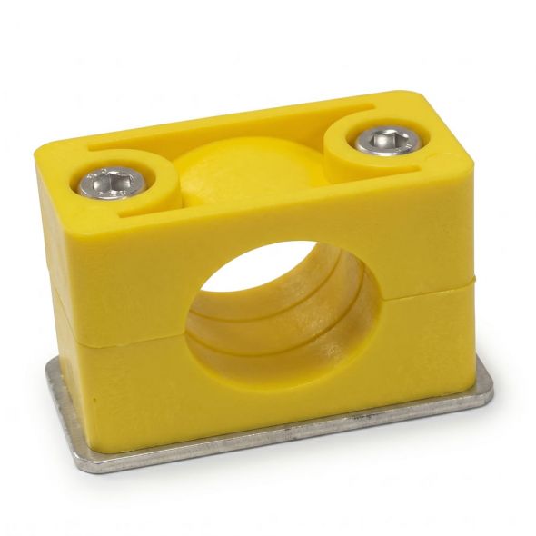 plastik tekli lamalı boru kelepçesi