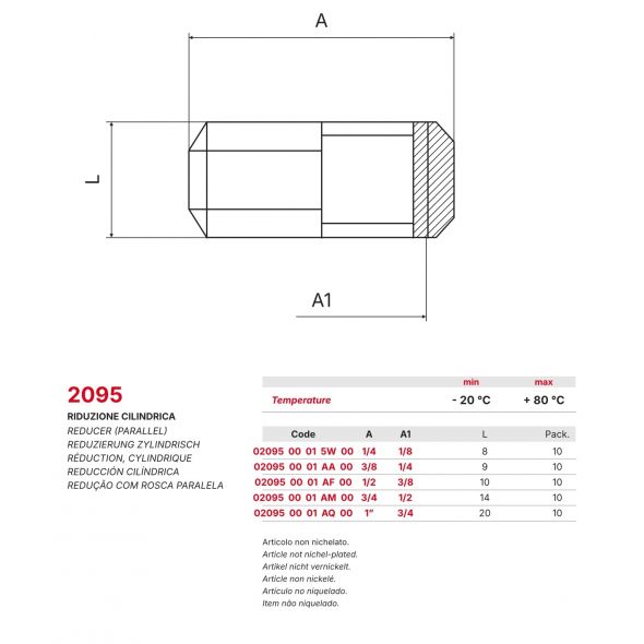 2095 Pirinç Paralel Dişli Redüksiyon Teknik Resim