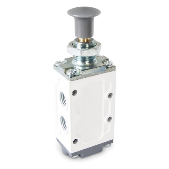 HB-5200-1 1/4" 5/2 Çekmeli El Kumandalı Yay Dönüşlü Valf