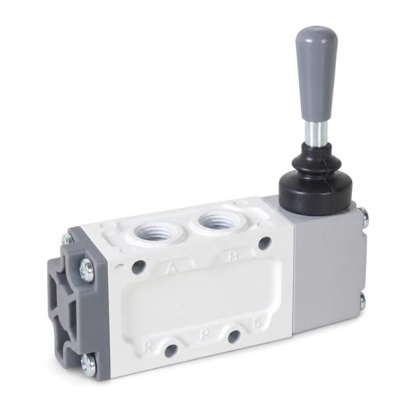 HB-5201-1 1/4" 5/2 Kol-Kol Kumandalı Yan Valf