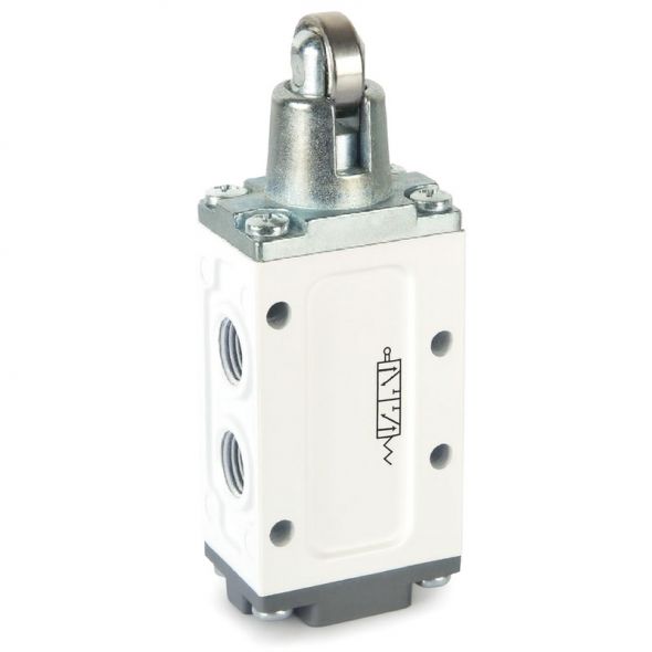 HB-5205-1 1/4" 5/2 Makara-Yay Kumandalı Yan Mekanik Valf